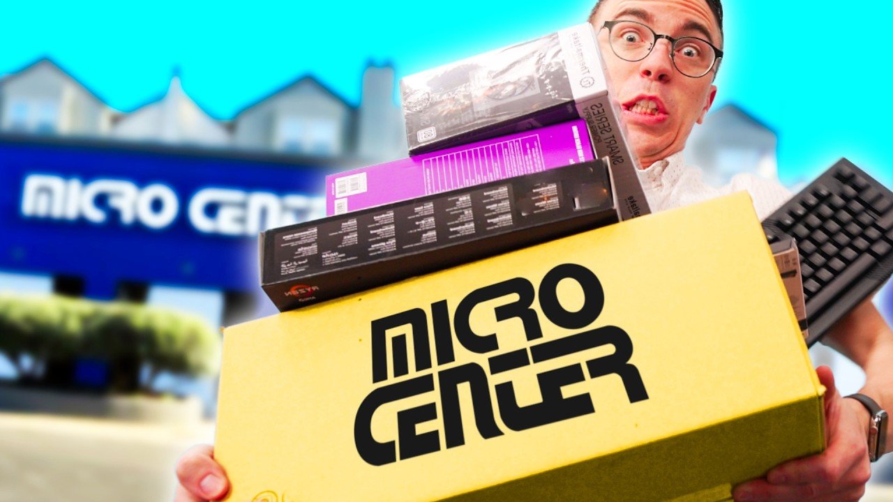 I Built the CHEAPEST Gaming PC at Micro Center