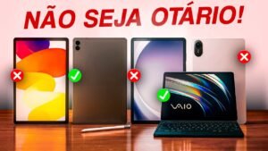 MELHORES TABLETS para Comprar SEM ERRO em 2025 (90% ERRAM!)