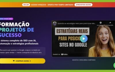 Preço Especial para o Curso Projetos de Sucesso até 29 de Novembro 2025