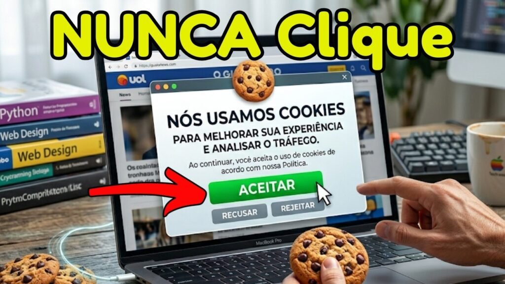 O Que são Cookies e O Que Acontece Quando Você Clica em "Aceitar Tudo"?